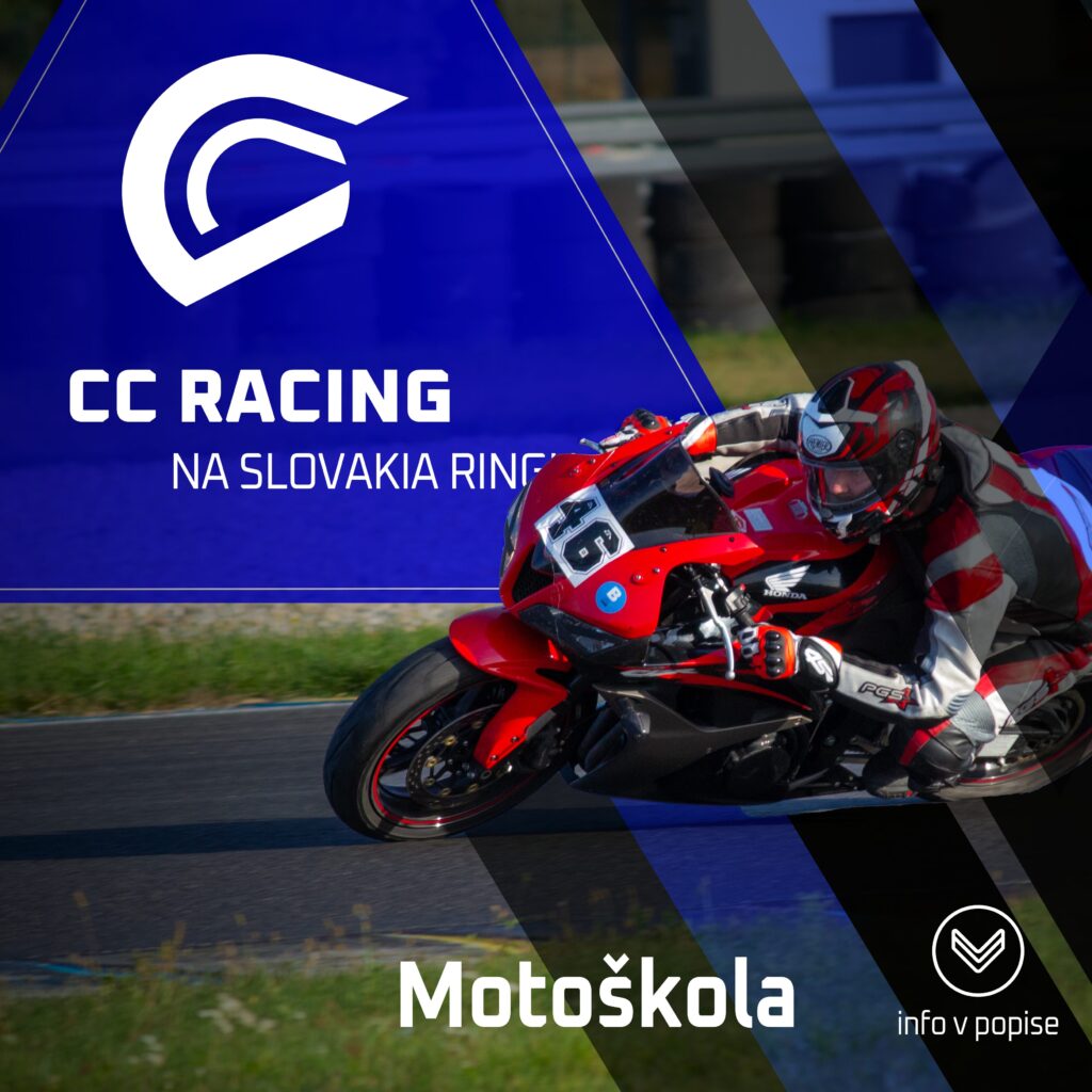 Okruhová motoškola - Slovakia Ring 2.8. - 3.8.2027